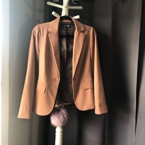 Peach colored blazer